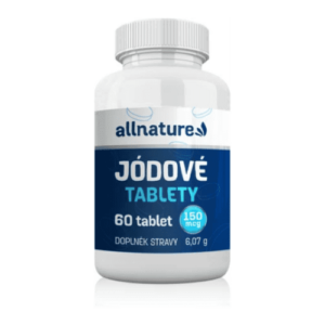 ALLNATURE Jódové tablety 60 ks