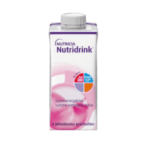 NUTRIDRINK S jahodovou príchuťou 24 x 200 ml