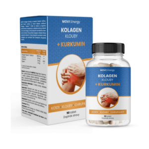 MOVIT Kolagén kĺby + kurkumín 90 tabliet