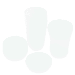 BABYONO Tégliky na úschovu pokrmov 4 ks