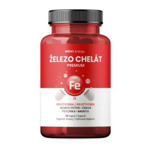 MOVIT Železo chelát premium 90 kapsúl