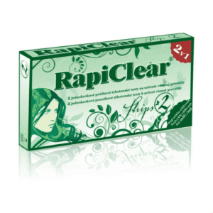 RAPICLEAR Tehotenský test 2 Strips 1 kus