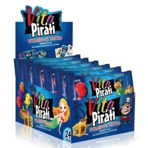 BIOTTER Vitapiráti vitamínové lízanky mix príchutí 24 ks