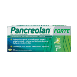 PANCREOLAN Forte 220 mg 30 tabliet