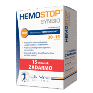 DA VINCI Hemostop synbio 30 + 15 kapsúl ZADARMO