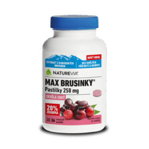 NATUREVIA Max brusnice 250 mg 36 pastiliek