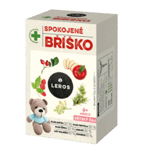 LEROS Detský čaj spokojné bruško 20 x 2 g