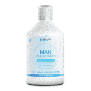 KOLAGENDRINK Man multivitamin + collagen sirup multivitamín pre mužov 500 ml