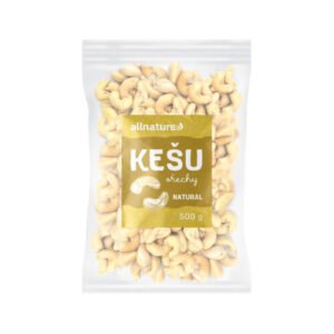 ALLNATURE Kešu orechy natural 500 g