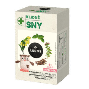 LEROS Detský čaj pokojné sny 20 x 1,5 g