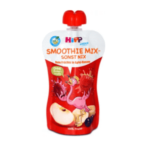 HIPP Bio smoothie jablko banán červené ovocie 120 ml