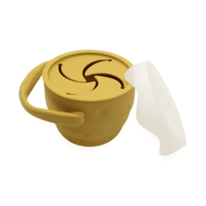 MARTONS Silikónový pohárik na občerstvenie mango 1 ks