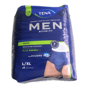 TENA Men inkontinenčné spodné prádlo, modré L/XL 8 ks