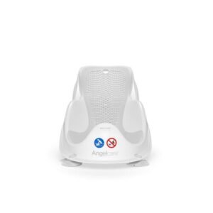 ANGELCARE Lehátko do vane fit light grey pre deti 0-6 mesiacov 1 ks