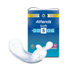 ATTENDS Soft 5 vkladacie plienky savosť 1100 ml 38 ks