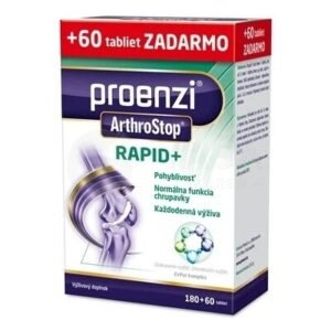 PROENZI Arthrostop rapid+ 180 tabliet +60 ZADARMO