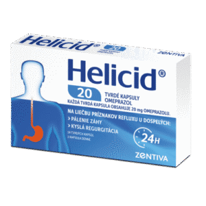 HELICID 20 mg 14 kapsúl