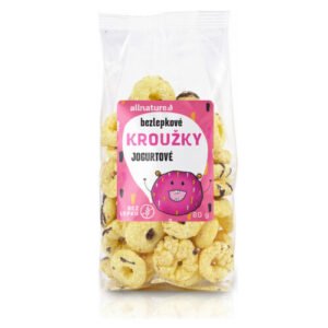 ALLNATURE Krúžky jogurtové 80 g