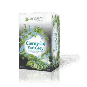 MEGAFYT Čierny čaj earl grey 20 x 2 g