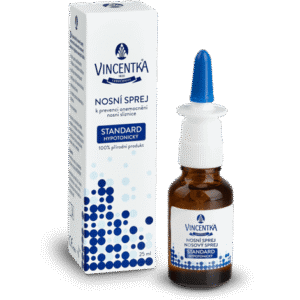 VINCENTKA Nosový sprej standard hypotonický 25 ml