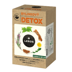 LEROS Bylinkový detox nálevové vrecká 20 x1,5 g