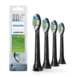 PHILIPS SONICARE W2 náhradné hlavice HX6064/11 čierne 4 ks