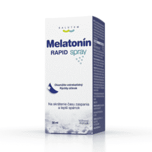 SALUTEM Melatonín rapid spray 30 ml