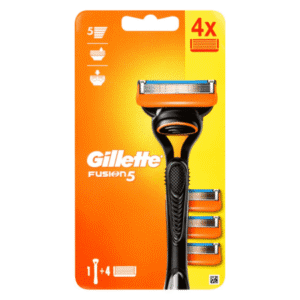 GILLETTE Fusion5 manuálny holiaci strojček + náhradné hlavice set