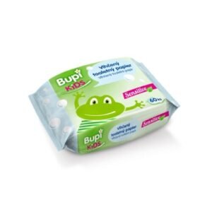 Bupi KIDS Vlhčený toaletný papier 60ks