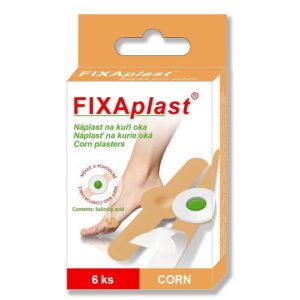 FIXAPLAST Corn náplasť na kurie oká 6 kusov