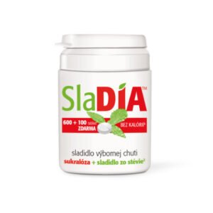 SLADIA Sladidlo 600 + 100 tabliet ZADARMO