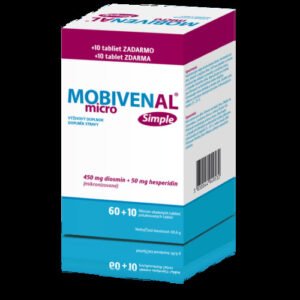 MOBIVENAL micro simple 60 + 10 tabliet ZADARMO