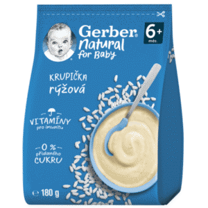 GERBER Natural ryžová krupička 180 g