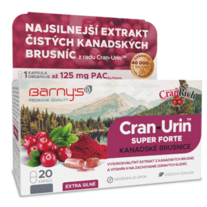 BARNY´S Cran-urin super forte 20 kapsúl
