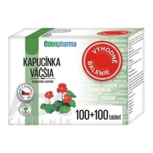 EDENPHARMA Kapucínka väčšia vianoce 2021 2 x 100 tabliet