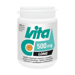 VITABALANS Vita C long 500 mg 150 tabliet