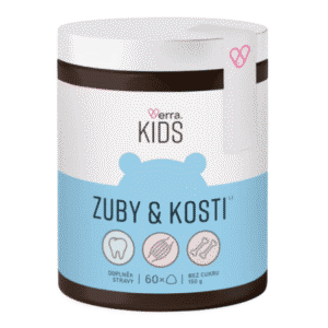 VERRA Kids kosti & zuby 60 žuvacích pastiliek