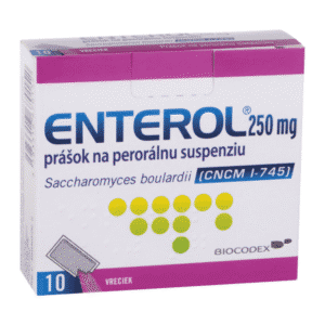 ENTEROL 250 mg prášok na perorálnu suspenziu 10 vreciek