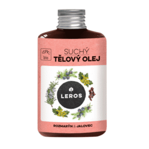 LEROS Suchý telový olej rozmarín & borievka 100 ml
