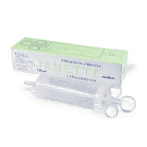 JANETT Striekačka vyplachovacia 150 ml 1 ks