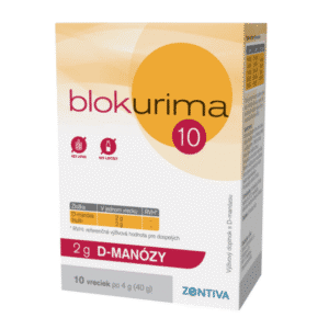 BLOKURIMA 2 g D-manózy 10 vrecúšok