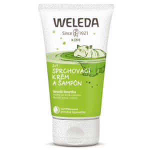 WELEDA 2v1 Sprchový krém a šampón veselá limetka 150 ml