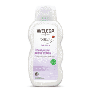 WELEDA BABY Upokojujúce telové mlieko pre veľmi citlivú pokožku 200 ml