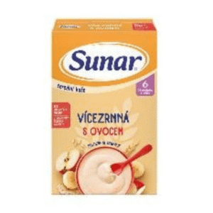 SUNAR Cereálna kaša viaczrnná s ovocím 210 g