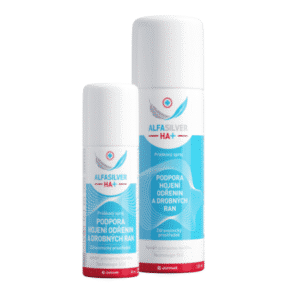 ALFASILVER HA+ sprej v prášku na ošetrenie rán 50 ml