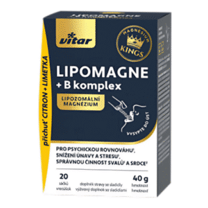 VITAR Kings lipomagne + B komplex stick pack 20 vrecúšok