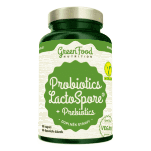 GREENFOOD LactoSpore probiotiká 60 kapsúl