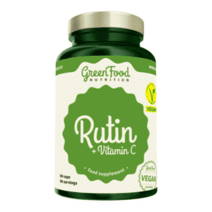 GREENFOOD Rutín + vitamin C 90 kapsúl