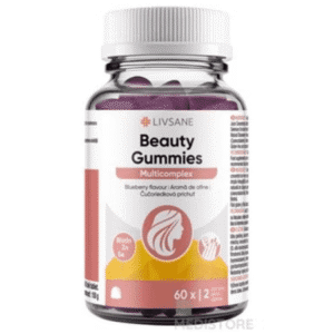 LIVSANE Beauty gummies želé čučoriedková príchuť 60 ks