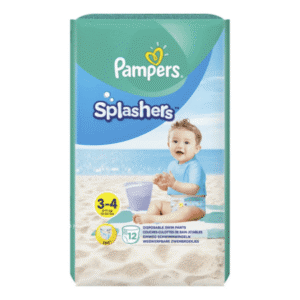 PAMPERS Splashers 3-4 na plávanie 12 ks